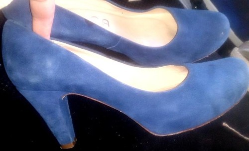 Women unisa heels navy - heels, 40
