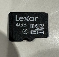 Lexar 4GB Micro SD Card