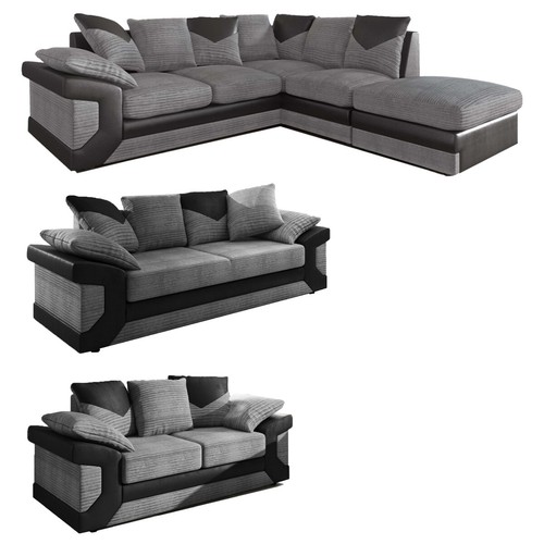Dino black grey large corner - large,
