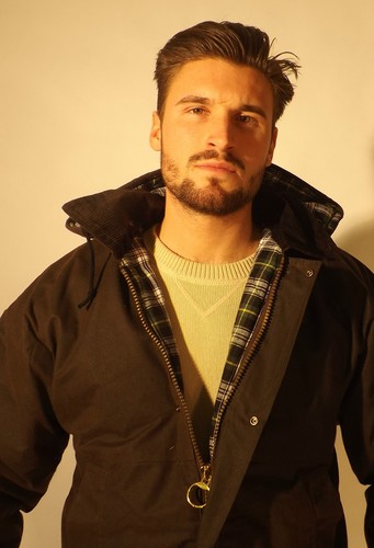 New wax jacket brown - new,