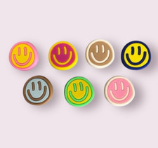 Smiling Face Shoe Charms for