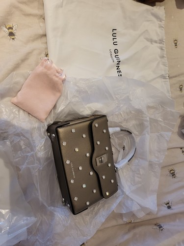 Lulu guinness rare bag - guinness, bnwt