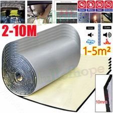 10m Aluminum Foil Insulation Self-adhesive Car/Van Closed Cell Foam Heat Camper