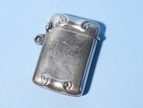 1899 sterling silver vesta - 1899,