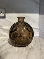 Vtg Golden  Thumbprint Pressed