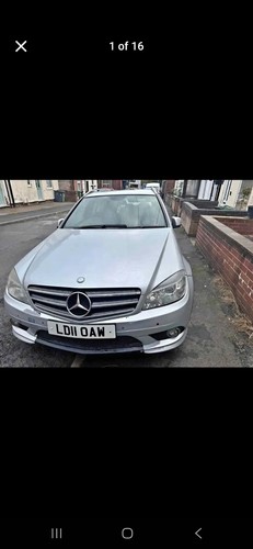 Mercades c220 w204 silver - mercades,