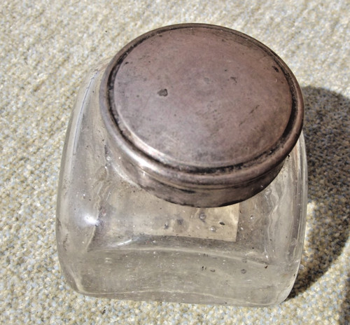 Writing slope box - box, inkwell