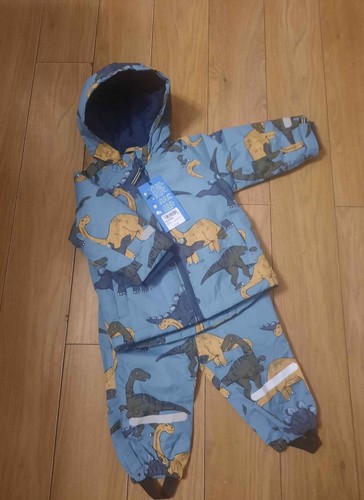 Next blue dinosaur print - blue,