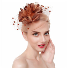 1pc Flower Hair Clip Mesh