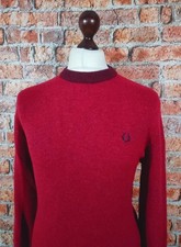 Fred Perry Knitted Wool Crew