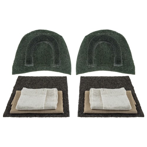 Triumph tr3a tr4 seat pads - -tr4,