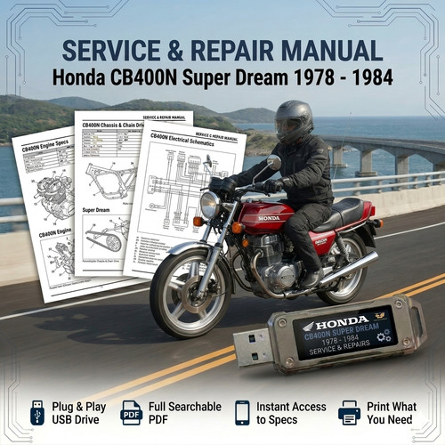 Honda cb400n super dream - cb400n,