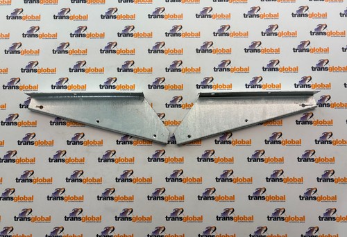 Galvanised front mud flap - front,