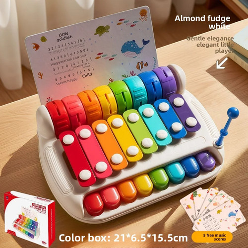 Baby toy piano - baby, eight