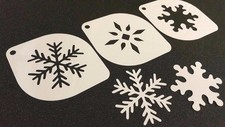 Set 3pcs xmas stencils - set,