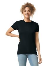 Ladies Plain T-Shirt - Gildan Softstyle Tee - Womens New Value Blank - Cotton