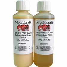 Mouldcraft SG2000 1KG Fast Cast Polyurethane Liquid Plastic Casting Resin kit