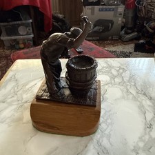 Bronze figure cooper at - of,