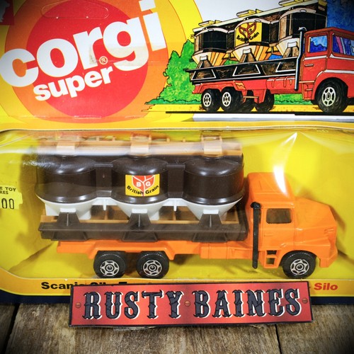Vintage corgi scania silo - vintage,