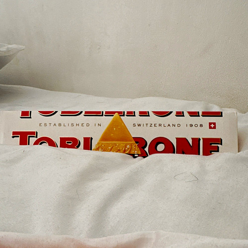 Toblerone white chocolate - toblerone,