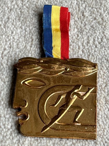 Gold medal 1968 camp - medal,