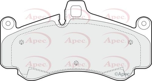 Apec front brake - pad, for