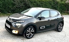 2023 CITROEN C3 SHINE+ 1.2 TURBO 60MPG SATNAV CAMERA FSH 28k 2 KEYS PARKING SENS