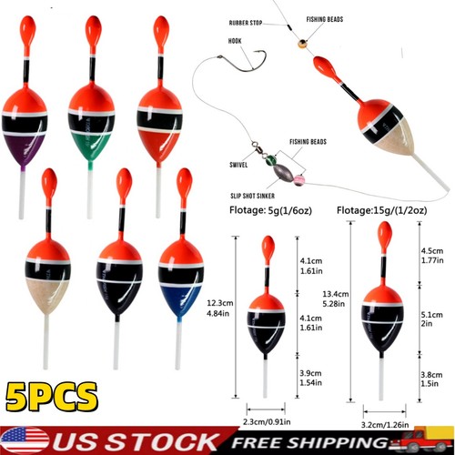Slip fishing bobbers 4pcs - bobbers,