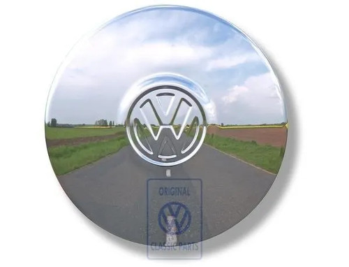 Chrome flat hubcap - chrome, hubcap,