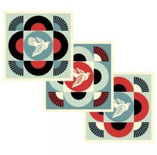 Shepard Fairey Geometric Doves