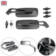 8mm 10mm Black Motorcycle Wing