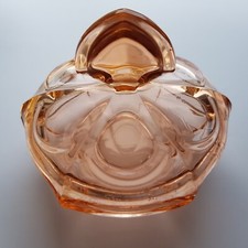 Art Deco Glass jewellery box