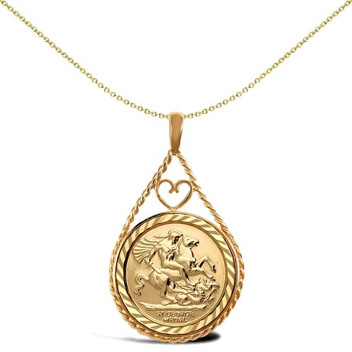 9ct gold jewelco london - gold, heart