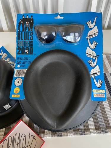 Pair new blues brothers - new,