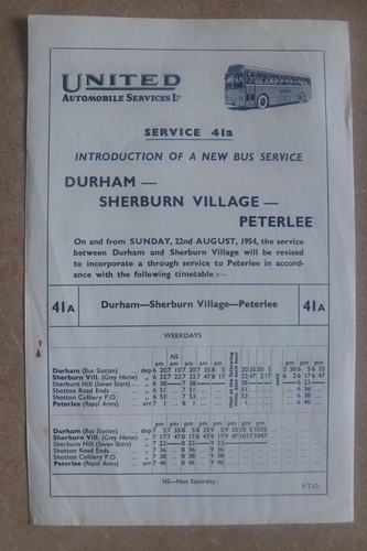 United automobile 1954 service - 1954,