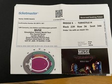 Muse Ticket 2019
