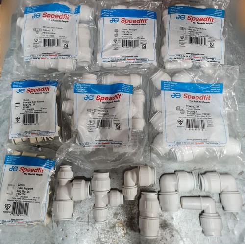 Speedfit 22mm push fit - 22mm,