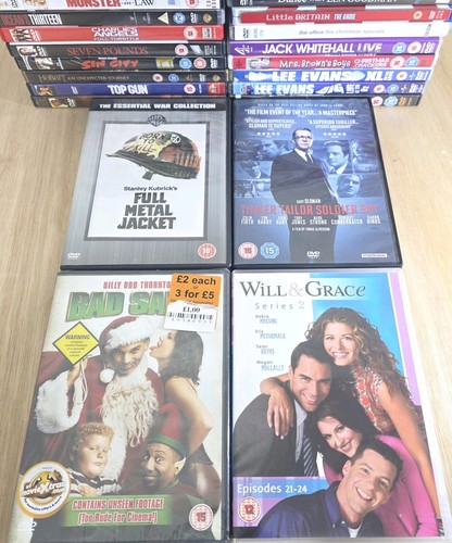 Dvd job lot bundle with - 26,