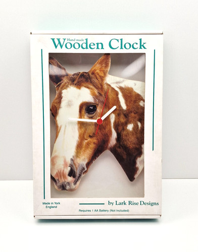Handmade wooden clock - , with