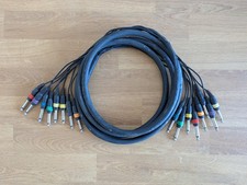 8-Way 3m 6.35mm 1/4" Mono Jack
