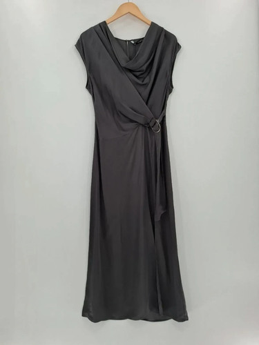 Zara grey satin - , cowl