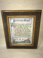 Antique Wood & Plaster Wooden