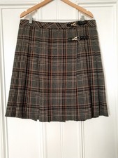 Next Tartan Check Wool Blend