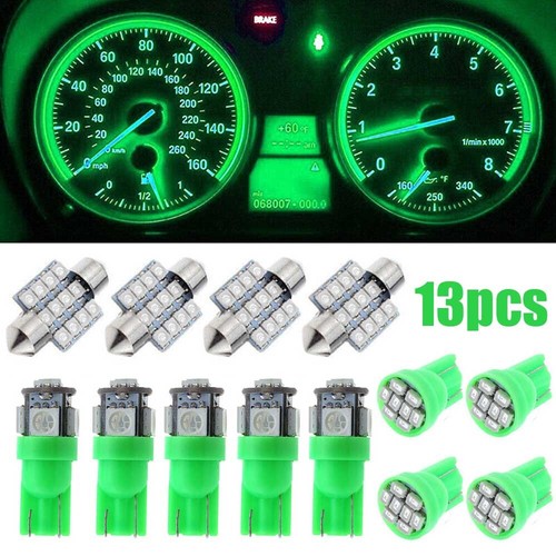 Green led light package - green,