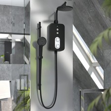 electric shower 9.5kw in matt
