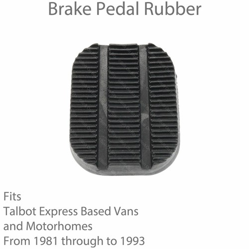 Brake pedal rubber - rubber, to