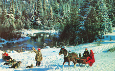 Postcard Canada "Jingle Bells"