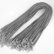 High Quality Leather Necklace Lobster Clasp Rope Cord String for Pendants