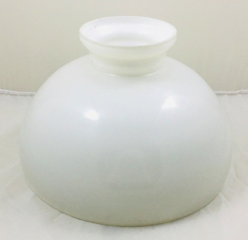Vintage white milk glass oil - white,