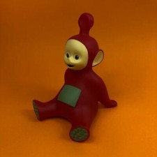 Vintage Teletubbies XL Po Talking Battery Operated Toy Figure Cake Topper 7"